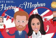 Let's dress Harry and Meghan! The Royal Wedding Cut Out Book