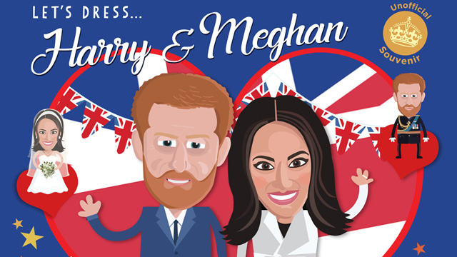 Let's dress Harry and Meghan! The Royal Wedding Cut Out Book